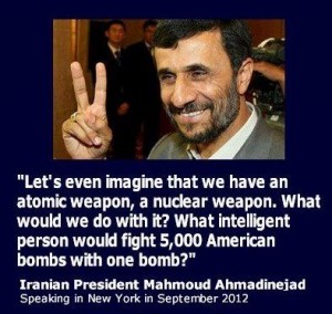 One bomb vs 5,000 American bombs?