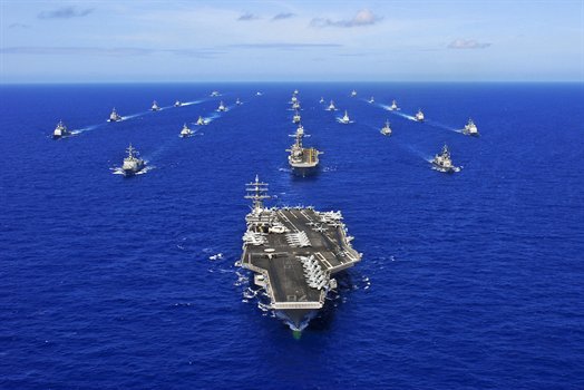 US Navy fleet in Asia-Pacific