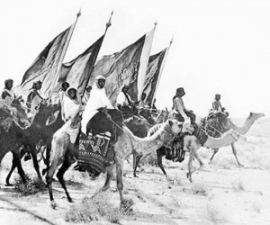 Ikhwan cavalry.